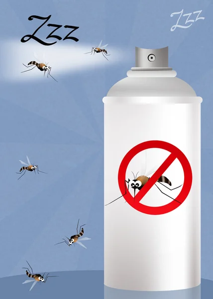 Mosquito spray — Stock Photo, Image