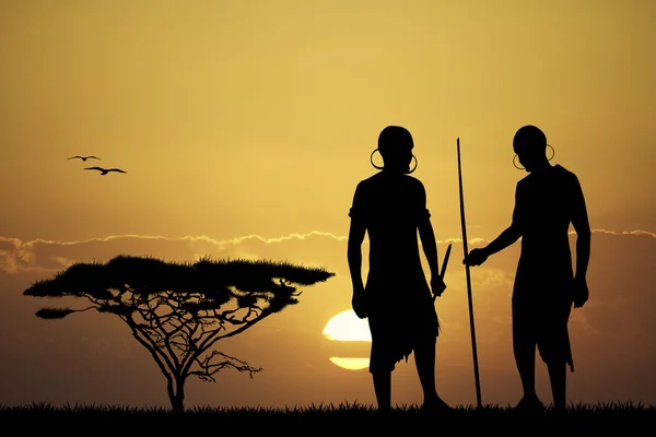 Afrikanische Männer — Stockfoto