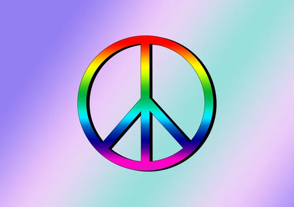 平和のシンボルのイラスト — ストック写真