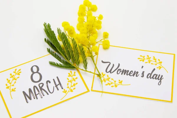 Março Dia Mulher — Fotografia de Stock