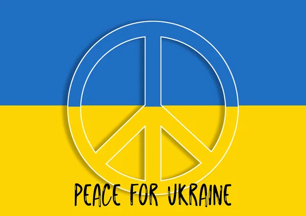 Απεικόνιση Της Ανθρωπιστικής Βοήθειας Προς Την Ουκρανία — Φωτογραφία Αρχείου