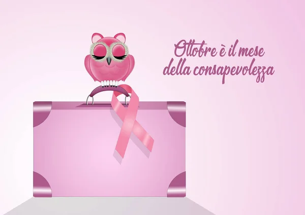 October Awareness Month Breast Cancer — Fotografia de Stock