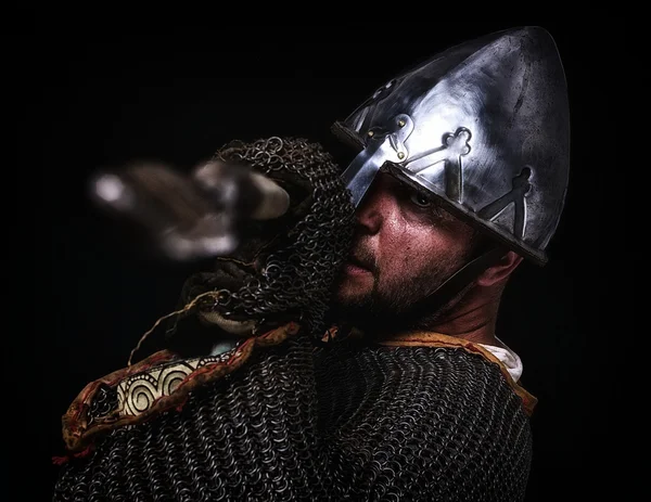 Ortaçağ spearman — Stok fotoğraf