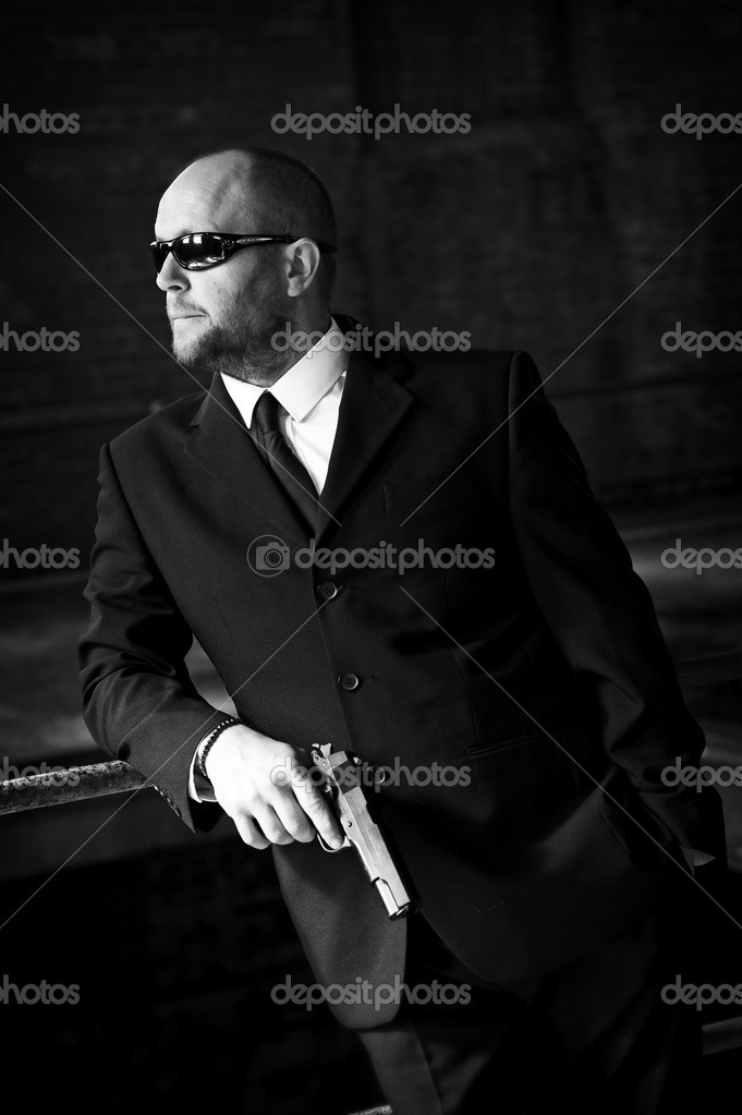 The hit man — Stock Photo © Stefanedwards1 44695349