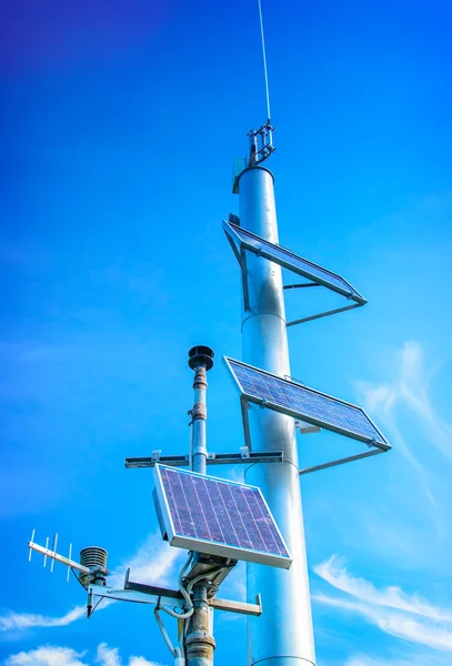 Industrial photovoltaic installation — Stock Photo, Image