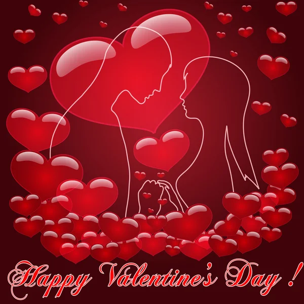 Valentine's Day — Stock Vector