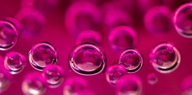 water.macro hava kabarcıkları