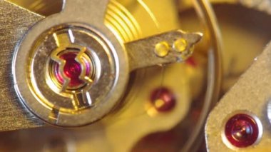 bir kronograf saat. aşırı closeup. Makro