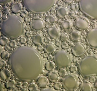 köpük, aşırı closeup