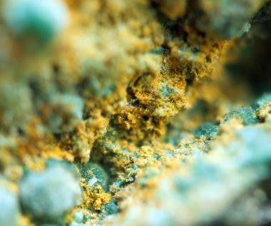 Kristal. aşırı closeup