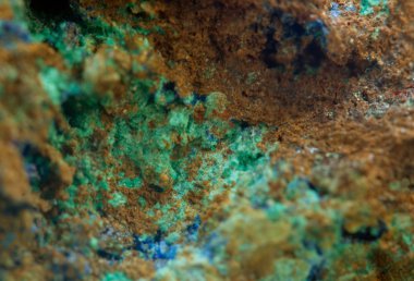 kristaller. aşırı closeup