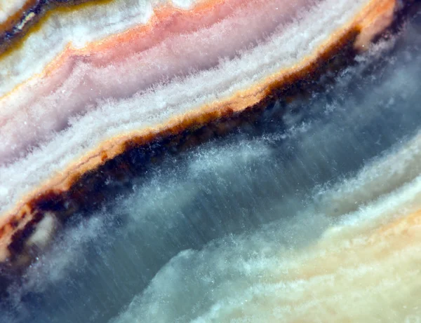 Pedra de cristal. Extremo closeup.Macro — Fotografia de Stock