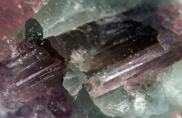 Crystal stone. Extreme closeup.Macro — Stock Photo, Image