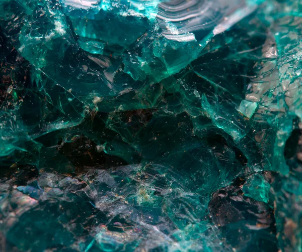Piedra de cristal. Primer plano extremo.Macro —  Fotos de Stock
