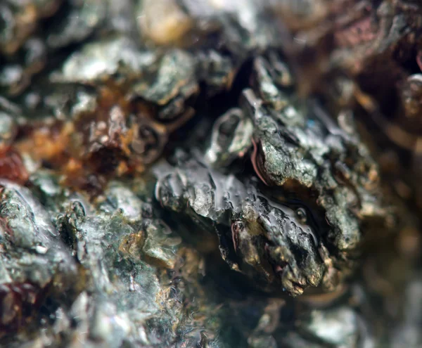 Crystal stone. Extreme closeup.Macro — Stock Photo, Image