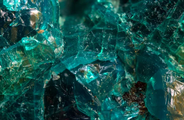 Crystal stone. Extreme closeup.Macro — Stock Photo, Image