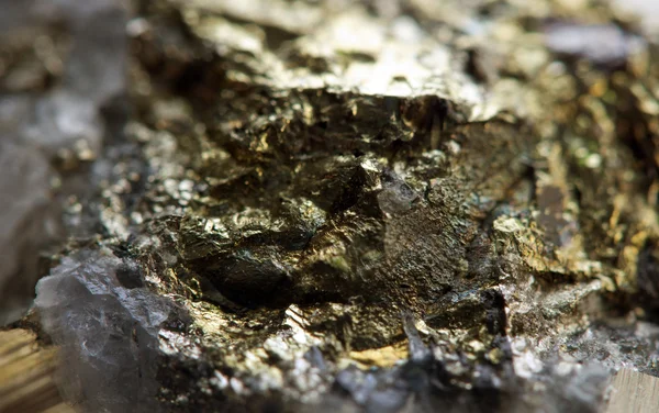 Oro, bronzo, rame, ferro. Macro . — Foto Stock