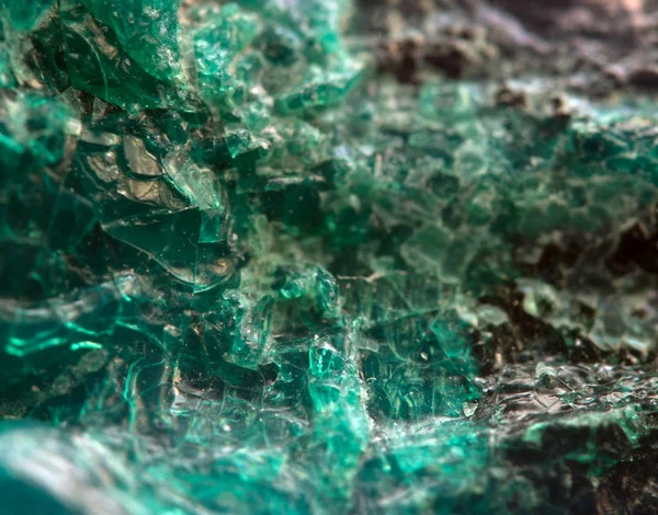 Crystal stone. Extreme closeup.Macro — Stock Photo, Image