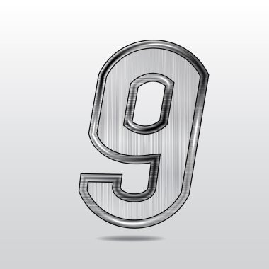 figür 9, metal, vectorl, 9