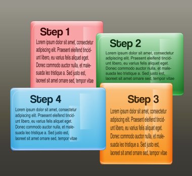 Modern renkli Şablonlar sunu için