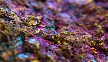 arka plan üzerinden bir mineral. Makro.