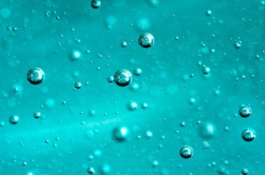 Hava kabarcıkları, soyut background.macro