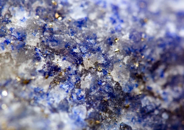 Abstract background. Blue crystals. Macro — Stock Photo, Image