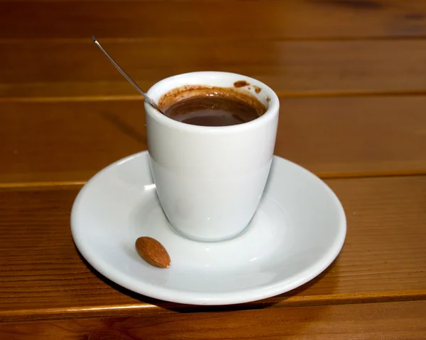 Tazza, caffè, noce — Foto Stock