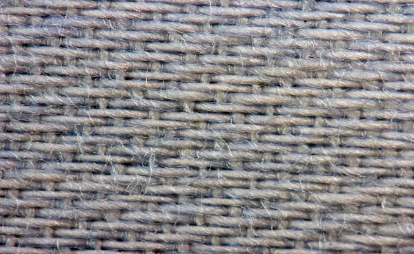 Fond gris d'un tissu. Macro — Photo
