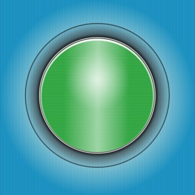 koyu mavi arka plan yeşil düğmeye