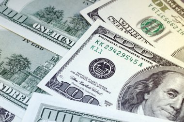 yüz dolar için arka plan 