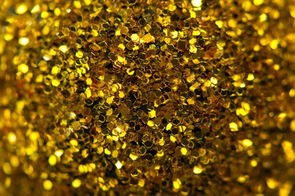Свято Блискучі Розмито Золотий Фону Макрос — стокове фото