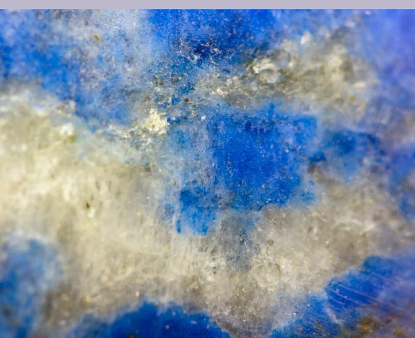 Fond abstrait de cristal bleu minéral — Photo