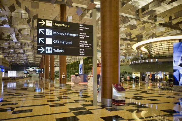 Airline ticketing counters — Stock Photo, Image