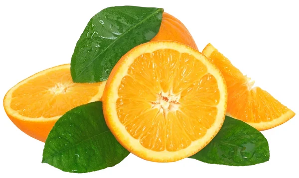Naranjas en rodajas — Foto de Stock