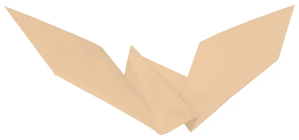 Ptak składany papier. — Zdjęcie stockowe