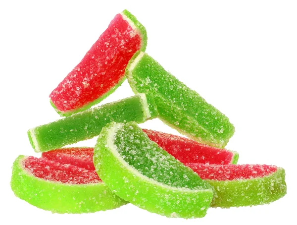 Group of red and green candy — Stock Photo, Image