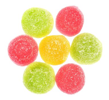 şeker yığın Üstten Görünüm