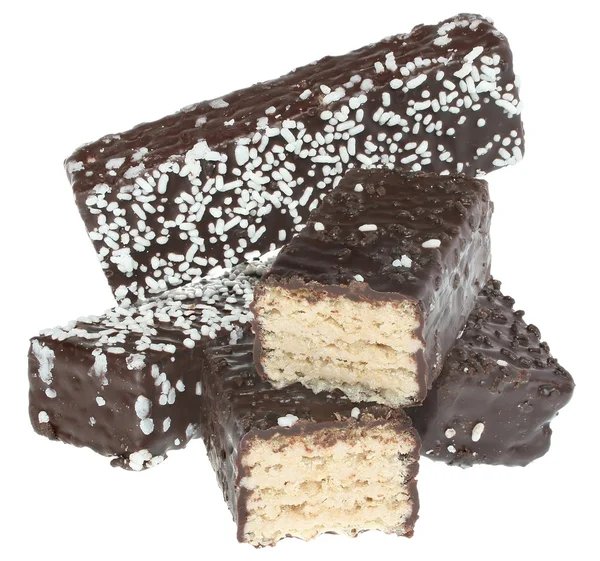 Chocolate wafers. — Stock Photo, Image