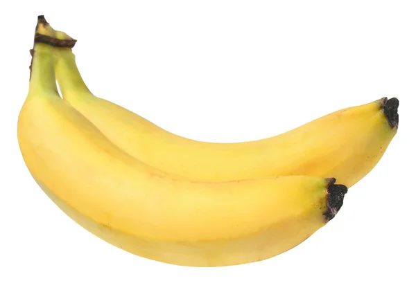 절연 된 두 개의 바나나 — 스톡 사진