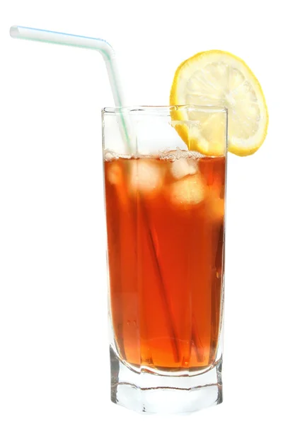 Cool tea with lemon — Stock Photo, Image