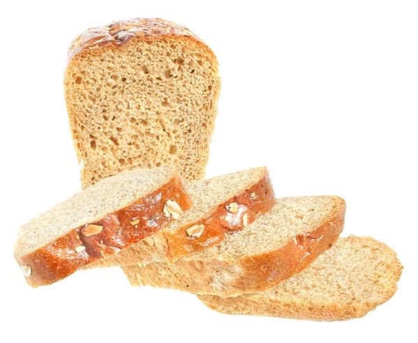 곡물 빵을 슬라이스 — 스톡 사진