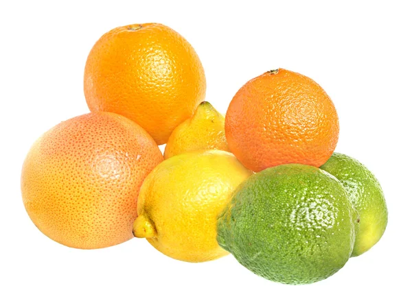 Conjunto de citrinos . — Fotografia de Stock
