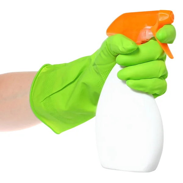 Cleaner in a hand — Stock Photo, Image