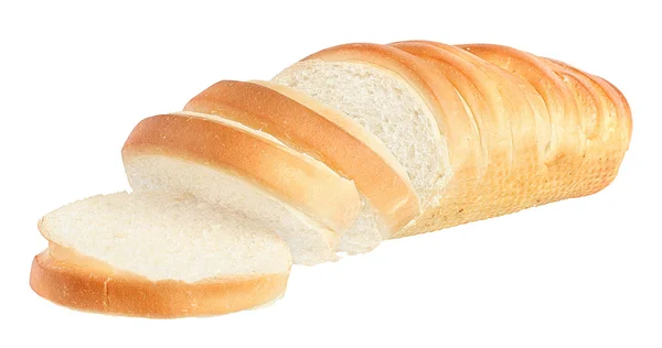 고립 된 잘라 진된 빵 — 스톡 사진