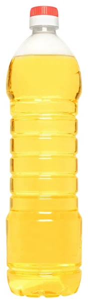 Botella de aceite vegetal aislada . —  Fotos de Stock