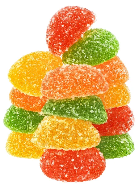 Cumulo di caramelle alla frutta — Foto Stock