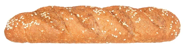 Lange brood tarwe geïsoleerd. — Stockfoto