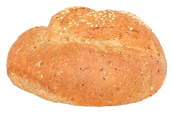 Полный зерновой хлеб изолирован — стоковое фото