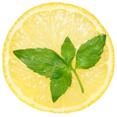 kesilmiş limon yakın çekim
